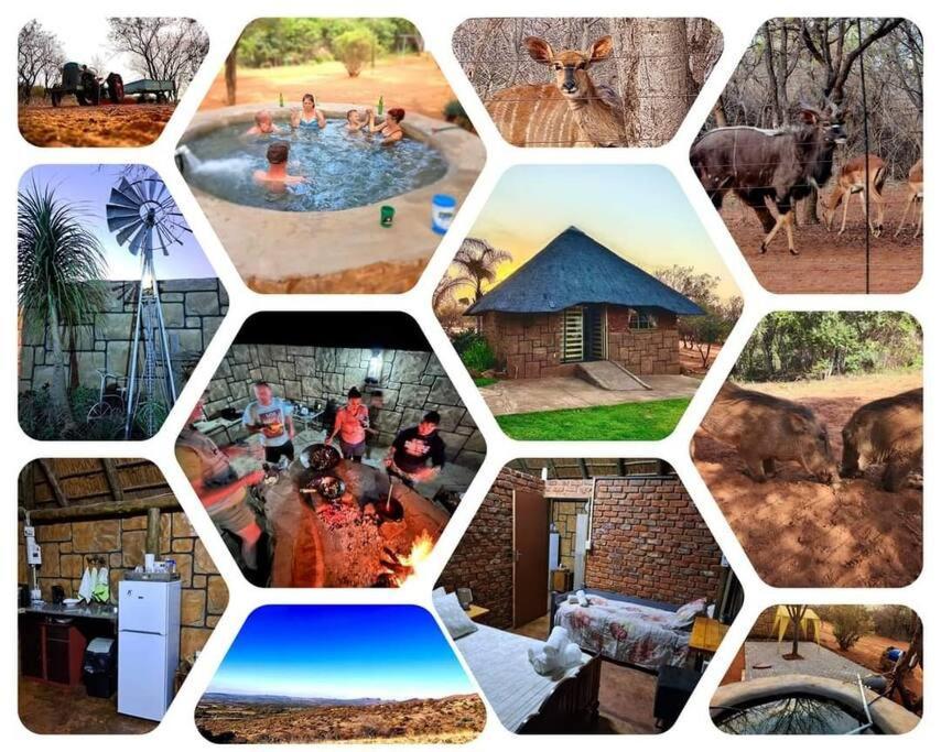 5 Sleeper Bushcamp Chalet Hartbeespoort Ngoại thất bức ảnh